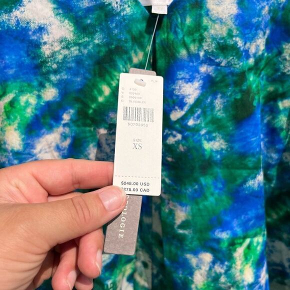 Anthropologie Corey Lynn Calter V-Neck Ruffle Midi Dress NWT - Picture 7 of 13